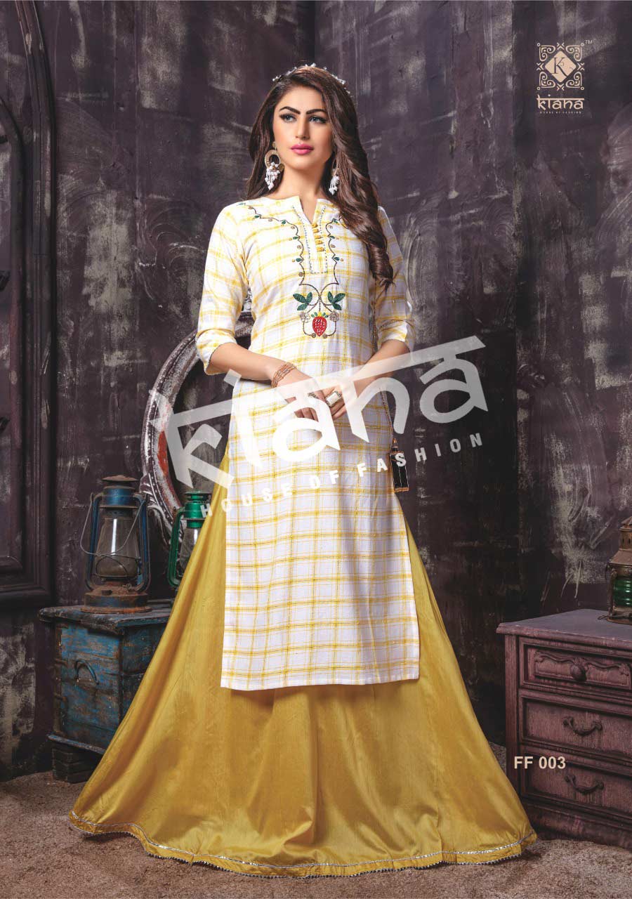 Fusion Flavours Kiana Satin Lurex Kurti Manufacturer Fusion Flavours Kiana Satin Lurex Kurti Manufacturer